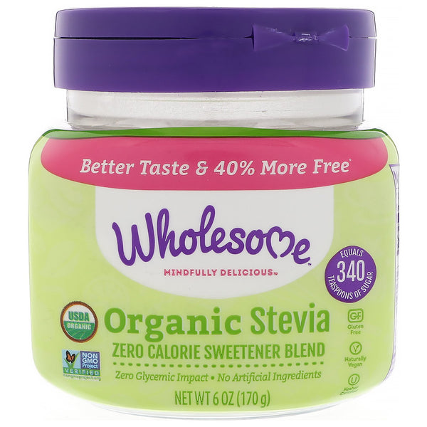 Wholesome , Organic Stevia, 6 oz (170 g) - The Supplement Shop