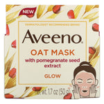 Aveeno, Oat Mask with Pomegranate Seed Extract, Glow, 1.7 oz (50 g) - The Supplement Shop