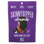 SkinnyDipped, Skinny Dipped Almonds, Super Dark + Sea Salt, 3.5 oz (99 g) - The Supplement Shop