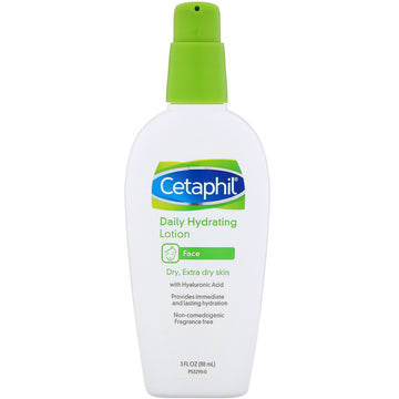 Cetaphil, Daily Hydrating Lotion with Hyaluronic Acid, 3 fl oz (88 ml)