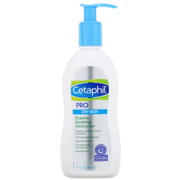 Cetaphil, Pro, Eczema Soothing Moisturizer, Dry Skin, 10 fl oz (296 ml) - The Supplement Shop