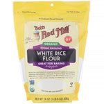 Bob's Red Mill, Organic White Rice Flour, 24 oz (680 g) - The Supplement Shop