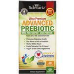 BioSchwartz, Advanced Prebiotic, 60 Veggie Capsules - The Supplement Shop