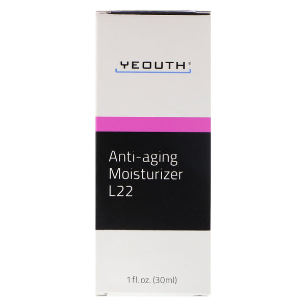 Yeouth, Anti-Aging Moisturizer L22, 1 fl oz (30 ml) - The Supplement Shop