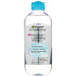 Garnier, SkinActive, Micellar Cleansing Water, All-in-1 Makeup Remover Even Waterproof Mascara, All Skin Types, 13.5 fl oz (400 ml) - The Supplement Shop