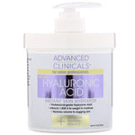Advanced Clinicals, Hyaluronic Acid, Instant Skin Hydrator, 16 oz (454 g) - The Supplement Shop