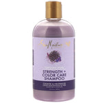 SheaMoisture, Strength + Color Care Shampoo, Purple Rice Water, 13.5 fl oz (399 ml) - The Supplement Shop