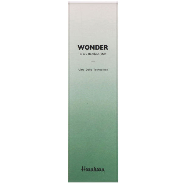 Haruharu, Wonder, Black Bamboo Mist, 2.7 fl oz (80 ml) - The Supplement Shop