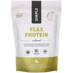 Sprout Living, Simple Flax Protein, Unflavored, 1 lb (454 g) - The Supplement Shop