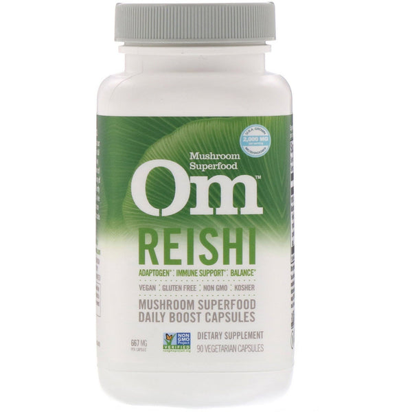 Organic Mushroom Nutrition, Reishi, 667 mg, 90 Vegetarian Capsules - The Supplement Shop