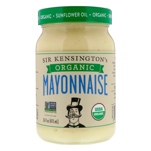 Sir Kensington's, Organic, Mayonnaise, 16 fl oz (473 ml) - The Supplement Shop