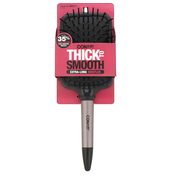 Conair, Thick to Smooth, Extra-Long Bristles, Paddle Hair Brush, 1 Brush - The Supplement Shop