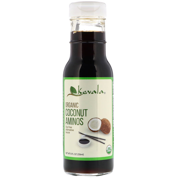 Kevala, Organic Coconut Aminos, 8 fl oz (236 ml) - The Supplement Shop