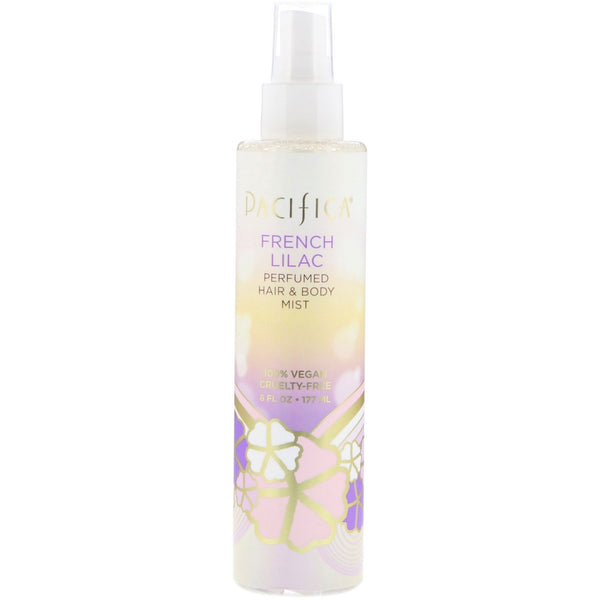Pacifica, French Lilac Perfumed Hair & Body Mist, 6 fl oz (177 ml) - The Supplement Shop