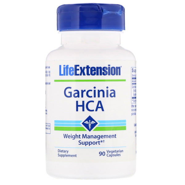 Life Extension, Garcinia HCA, 90 Vegetarian Capsules - The Supplement Shop