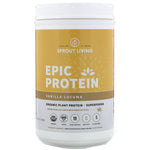 Sprout Living, Epic Protein, Organic Plant Protein + Superfoods, Vanilla Lucuma, 2 lb (910 g) - The Supplement Shop