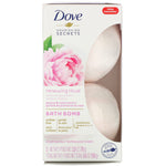 Dove, Nourishing Secrets, Bath Bombs, Peony and Rose, 2 Bath Bombs, 2.8 oz (79 g) Each - The Supplement Shop