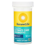 Renew Life, Ultimate Flora, Ultimate Care Probiotic, 100 Billion Live Cultures, 30 Vegetarian Capsules - The Supplement Shop