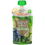 Happy Family Organics, Happy Tot, Super Bellies, Organic Bananas, Spinach & Blueberries, 4 oz (113 g) - The Supplement Shop