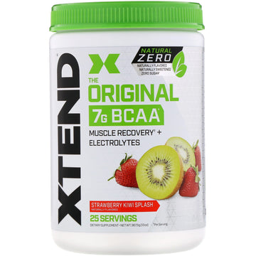 Scivation, Xtend, The Original 7G BCAA, Natural Zero, Strawberry Kiwi Splash, 13 oz (367.5 g)