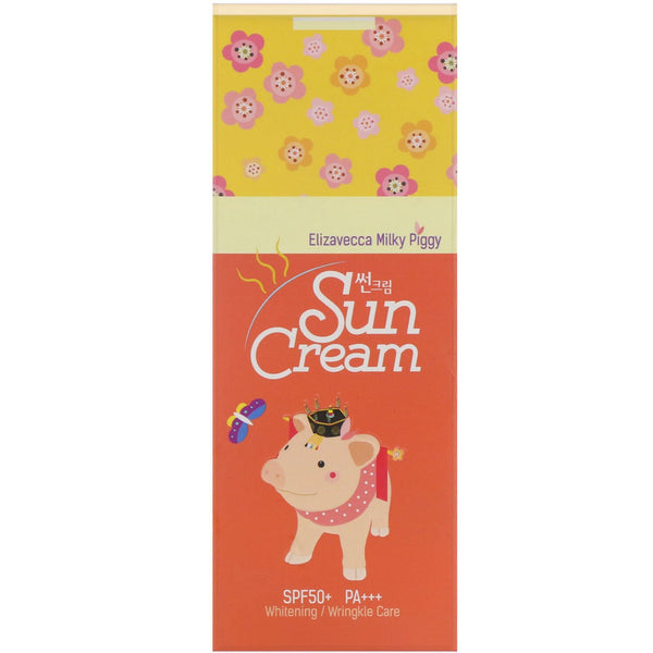 Elizavecca, Milky Piggy, Sun Cream, SPF 50+, PA+++, 50 ml - The Supplement Shop