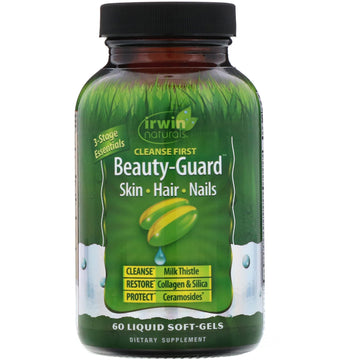 Irwin Naturals, Cleanse First Beauty-Guard, 60 Liquid Soft-Gels