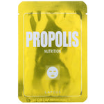 Lapcos, Propolis Sheet Mask, Nutrition, 1 Sheet, 0.84 fl oz (25 ml) - The Supplement Shop