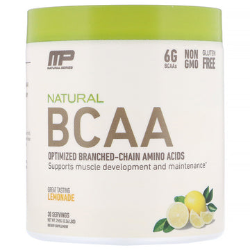 MusclePharm, Natural BCAA, Lemonade, 0.56 lbs (255 g)