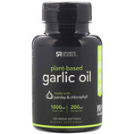 Sports Research, Plant-Based, Garlic Oil with Parsley & Chlorophyll, 150 Veggie Softgels - The Supplement Shop
