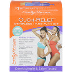 Sally Hansen, Ouch-Relief Stripless Hard Wax Kit for Face & Body, 1 Kit - The Supplement Shop