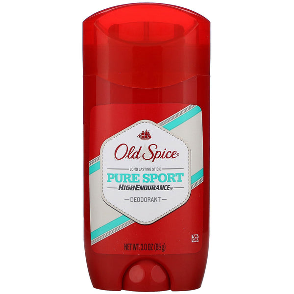 Old Spice, High Endurance, Deodorant, Pure Sport, 3 oz (85 g) - The Supplement Shop