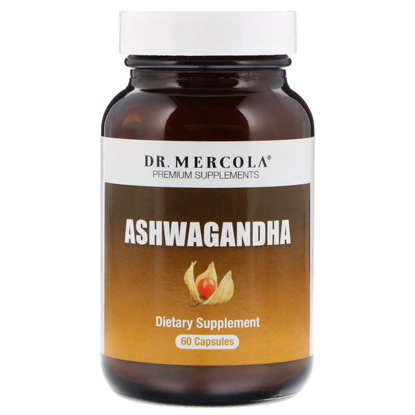 Dr. Mercola, Ashwaganda, 60 Capsules - The Supplement Shop