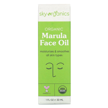 Sky Organics, Organic Marula Face Oil, 1 fl oz (30 ml)