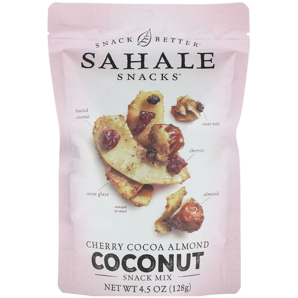Sahale Snacks, Snack Mix, Cherry Cocoa Almond Coconut , 4.5 oz (128 g) - The Supplement Shop