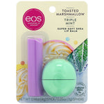 EOS, Super Soft Shea Lip Balm, Toasted Marshmallow & Triple Mint, 2 Pack, 0.39 oz (11 g) - The Supplement Shop