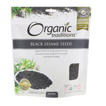 Organic Traditions, Black Sesame Seeds, 8 oz (227 g) - The Supplement Shop