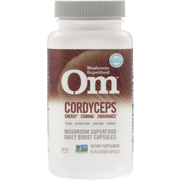 Organic Mushroom Nutrition, Cordyceps, 667 mg, 90 Vegetarian Capsules