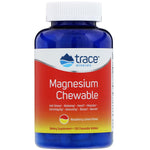 Trace Minerals Research, Magnesium Chewable, Raspberry Lemon Flavor, 120 Chewable Wafers - The Supplement Shop