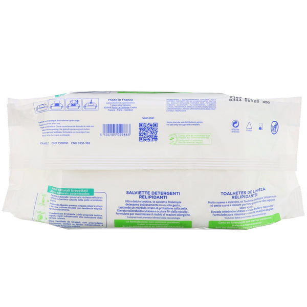 Mustela, Baby, Stelatopia Replenishing Cleansing Wipes, 50 Wipes - The Supplement Shop