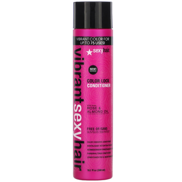 Sexy Hair, Vibrant Sexy Hair, Color Lock Conditioner, 10.1 fl oz (300 ml) - The Supplement Shop