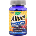 Nature's Way, Alive! Men's 50+ Gummy Vitamins, Fruit Flavors, 60 Gummies - The Supplement Shop