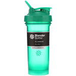 Blender Bottle, Classic With Loop, Emerald Green, 28 oz (828 ml) - The Supplement Shop