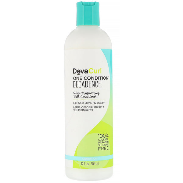 DevaCurl, One Condition, Decadence, Ultra Moisturizing Milk Conditioner, 12 fl oz (355 ml) - The Supplement Shop