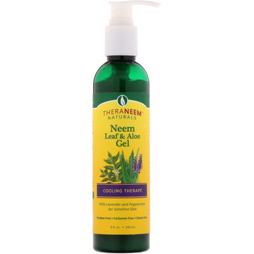 Organix South, TheraNeem Naturals, Neem Leaf & Aloe Gel, Cooling Therape, 8 fl oz (240 ml)