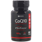 Sports Research, CoQ10 with BioPerine & Coconut Oil, 100 mg, 30 Veggie Softgels - The Supplement Shop