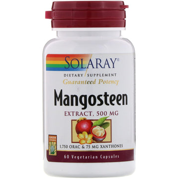 Solaray, Mangosteen Extract, 500 mg, 60 Vegetarian Capsules