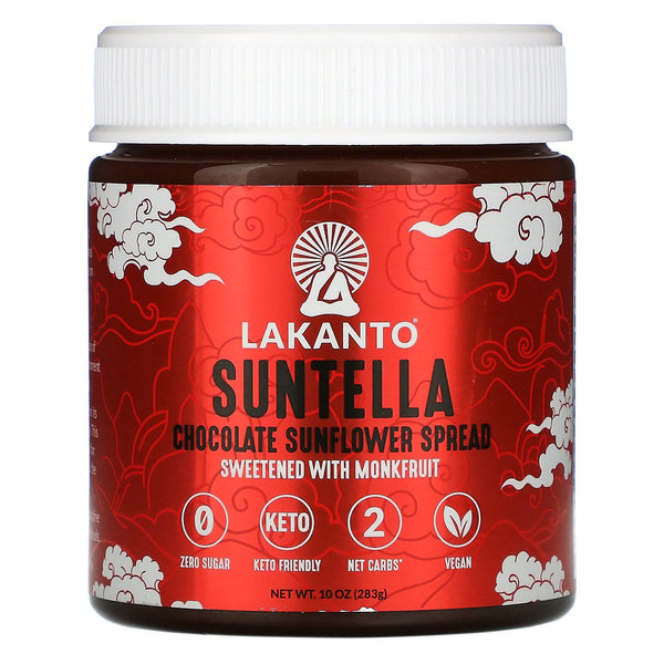 Lakanto, Suntella, Chocolate Sunflower Spread, 10 oz (283 g) - The Supplement Shop