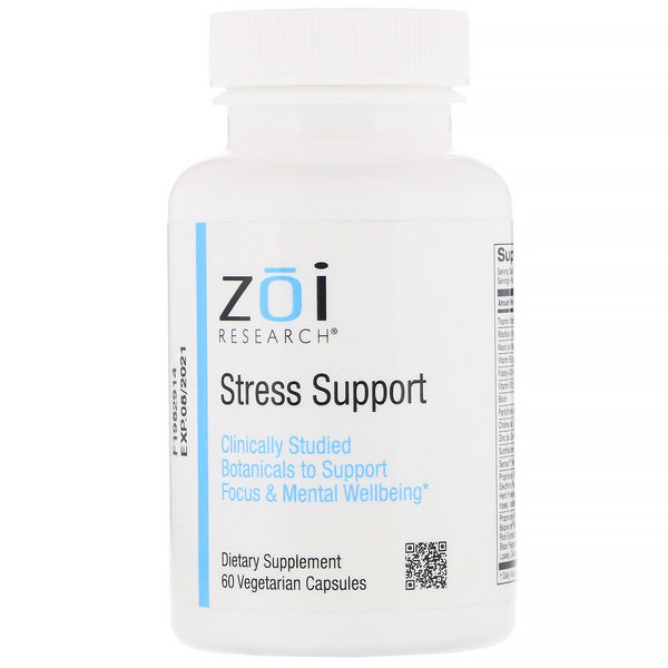 ZOI Research, Stress Support, 60 Vegetarian Capsules - The Supplement Shop