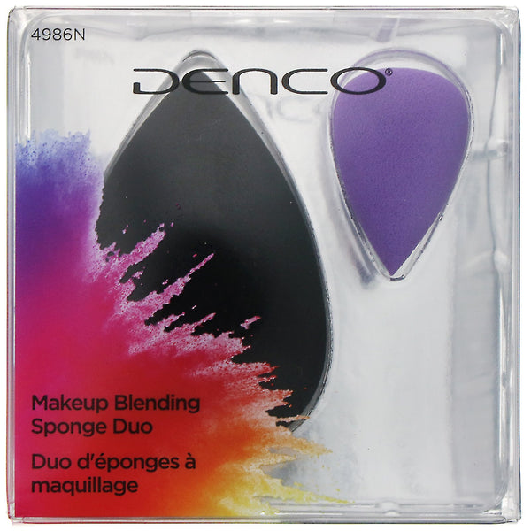 Denco, Makeup Blending Sponge Duo - The Supplement Shop