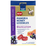 Manuka Health, Manuka Honey Lozenges, Blackcurrant, MGO 400+, 15 Lozenges - The Supplement Shop